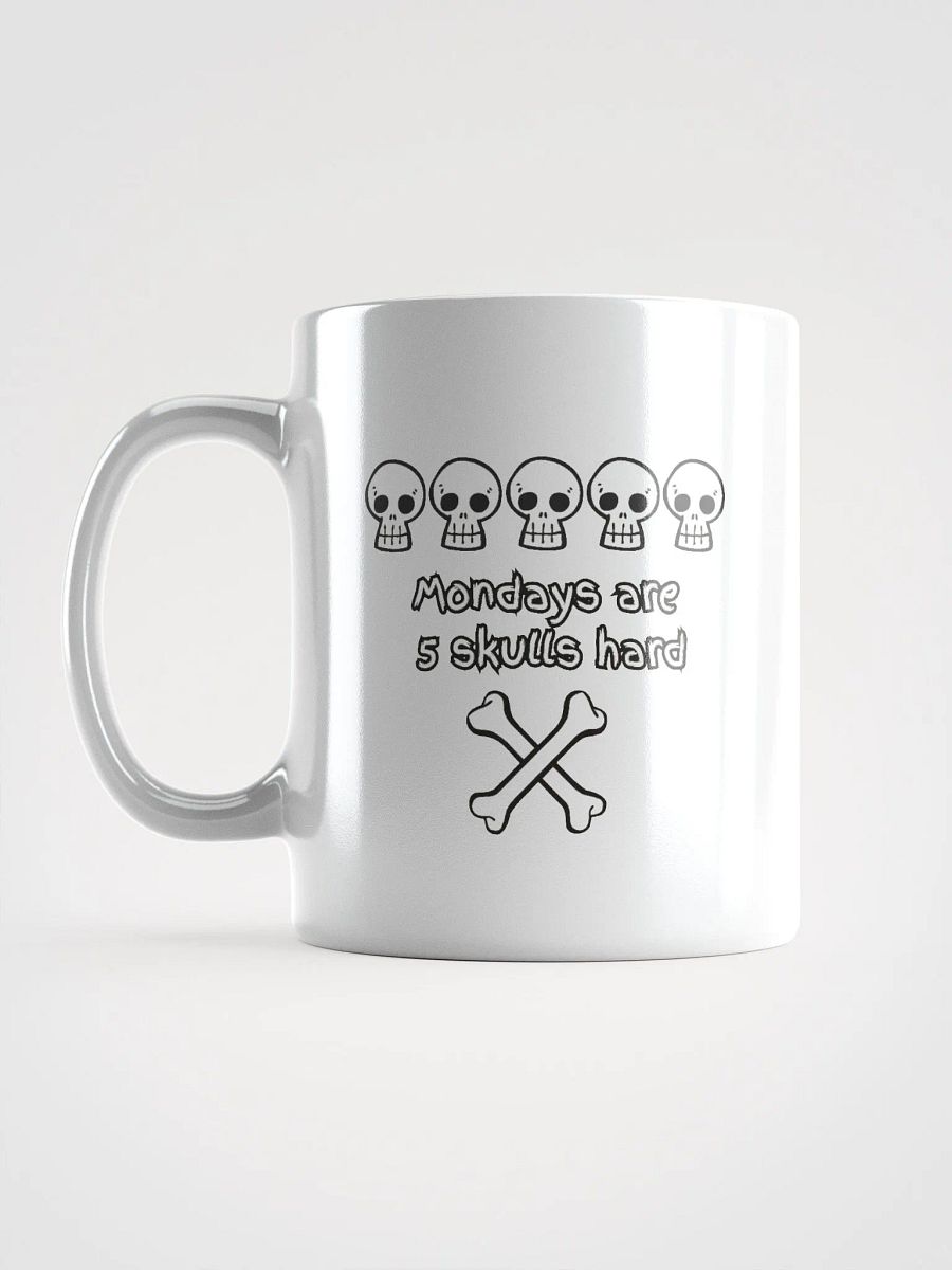 Mondays Are 5 Skulls Hard Mug product image (16)