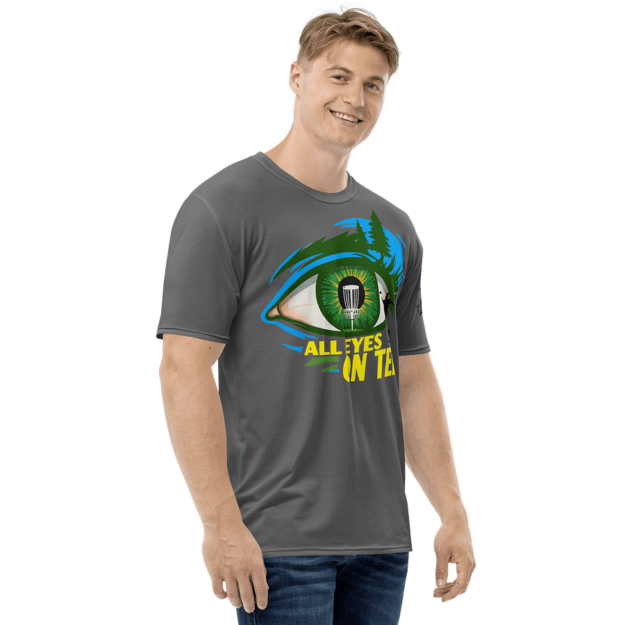 Fancy Lads Men's Grey T-Shirt "All Eyes On Tee" product image (5)
