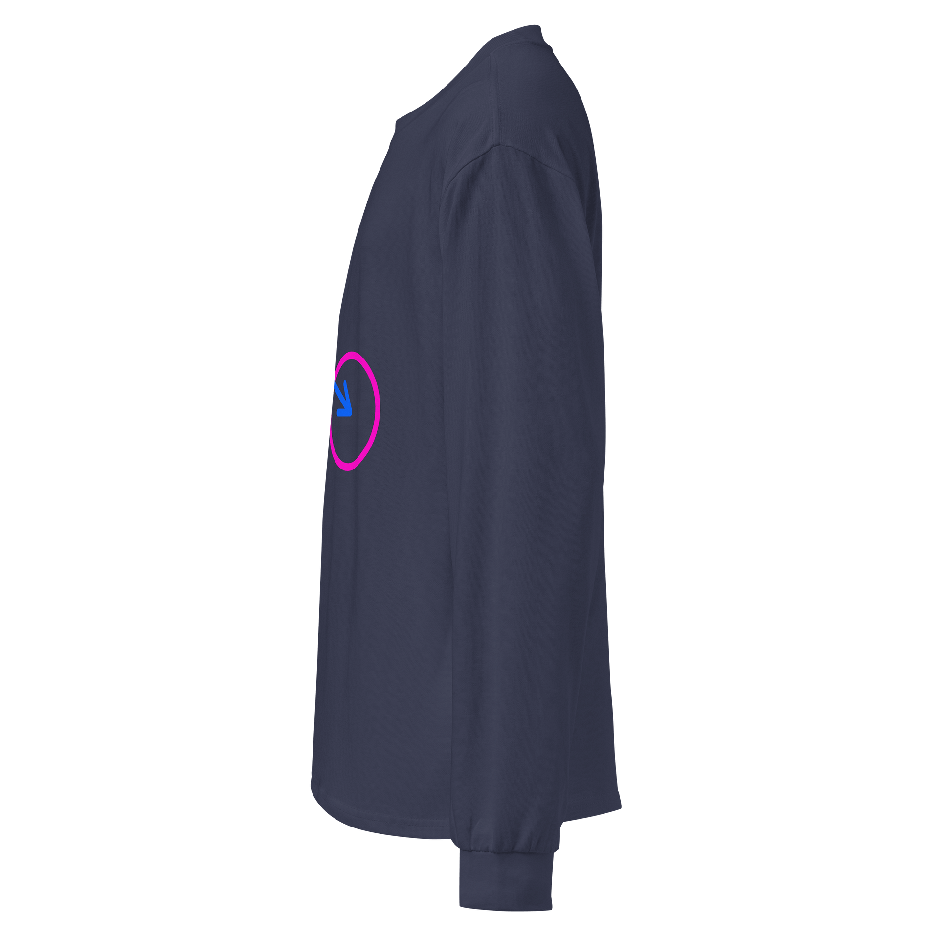 Male & Female Fusion Unisex Long Sleeve Shirt product image (2)