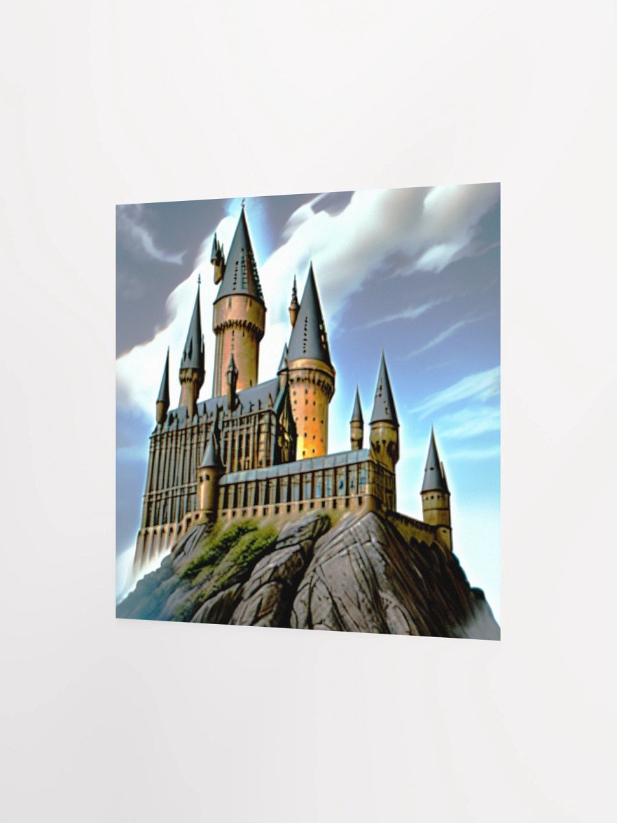 Castle Cliffside Fantasy Poster product image (7)