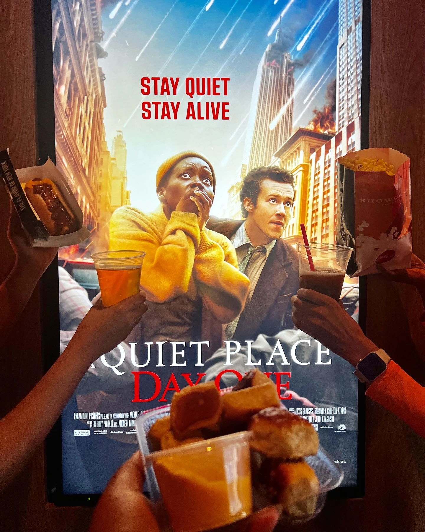 🤫 A QUIET PLACE: DAY ONE GIVEAWAY 🤫 

fun fact: your girl is a big movie fan. there’s truly nothing I love more than kicking ...