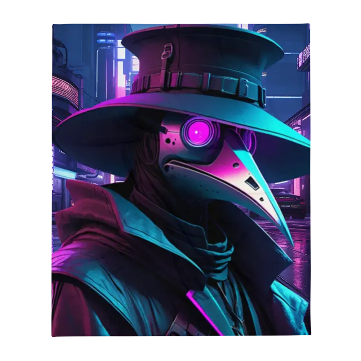 Plague Doctor Blanket product image (1)