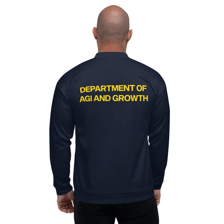 department of agi and growth bomber jacket product image (1)