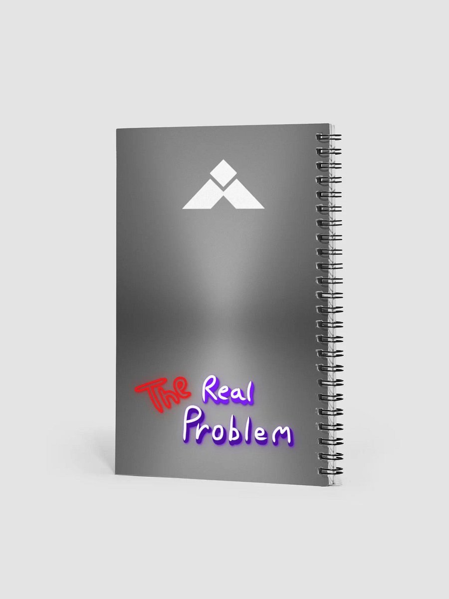 The Real Problem Spiral Notebook product image (2)