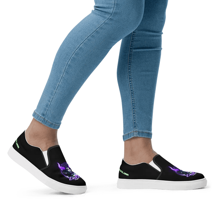 DeviLuna Black Slip-On Shoes product image (2)