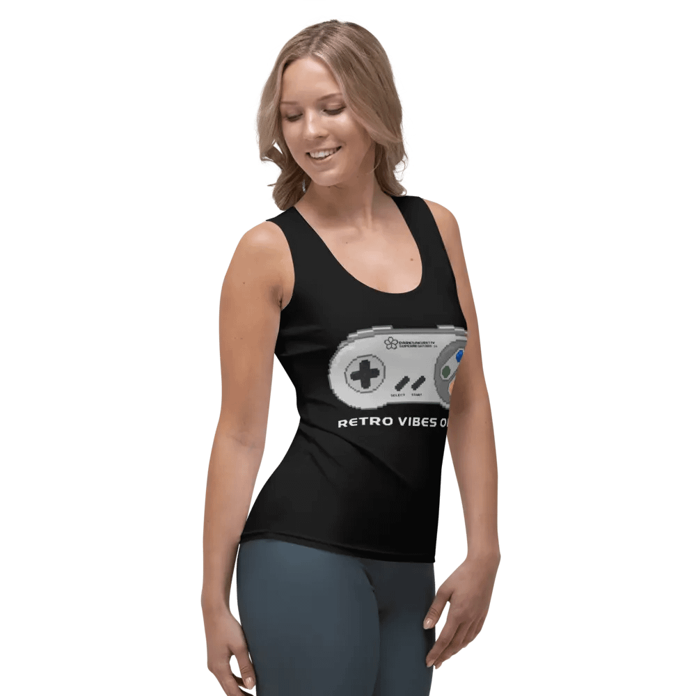 Retro Vibes Fitted Tank product image (4)