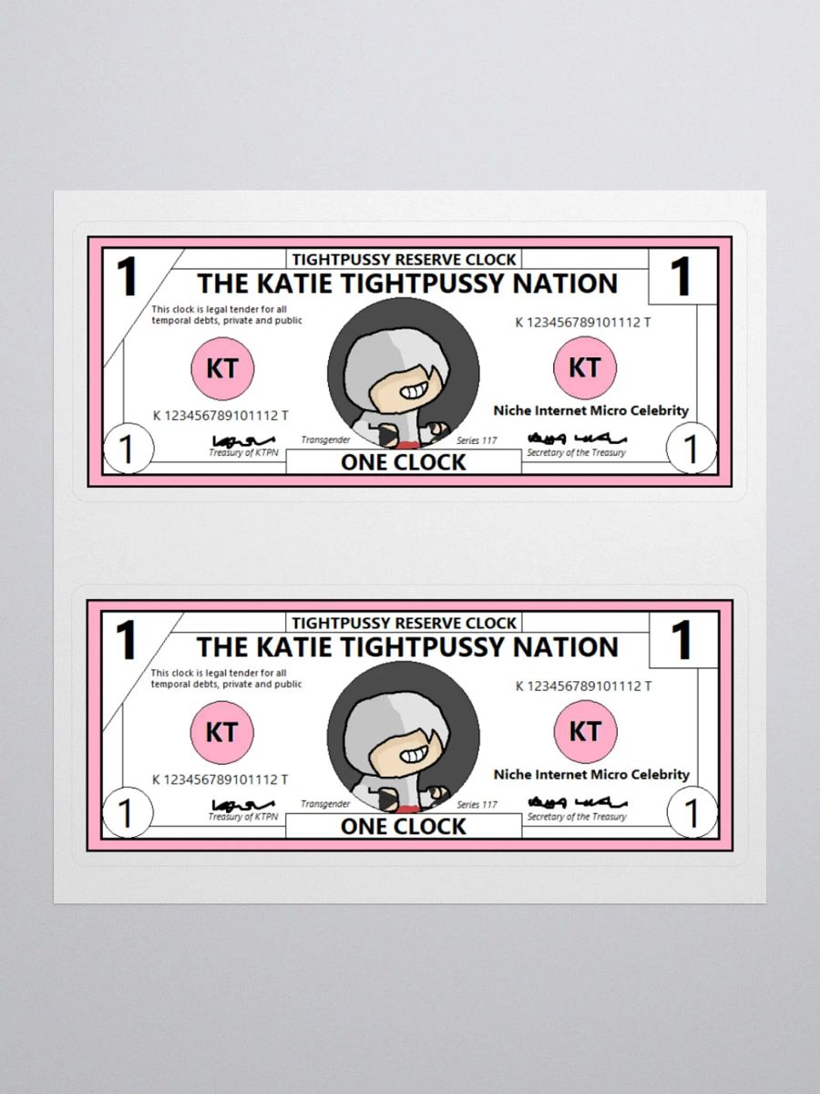 Tightpussy Reserve Clock Stickers product image (1)