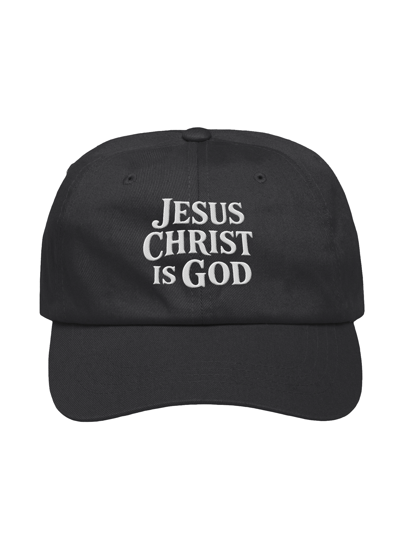 Jesus Christ Is God Dad Hat product image (1)