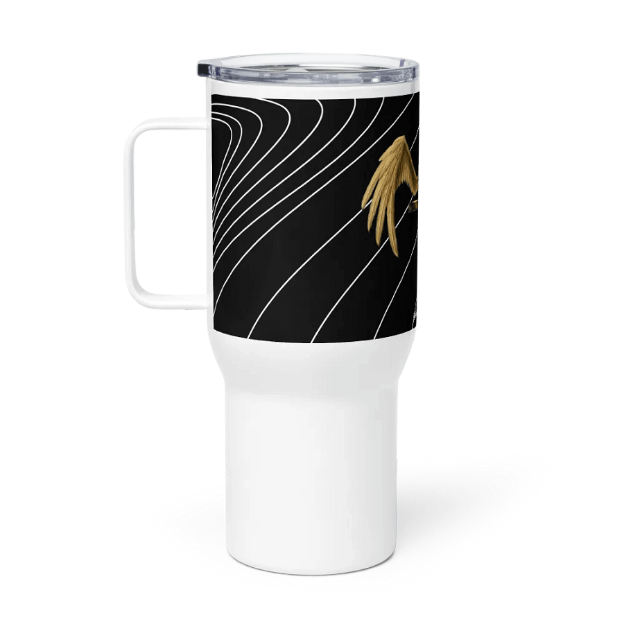 Golden Wings Travel Mug with Handle product image (1)