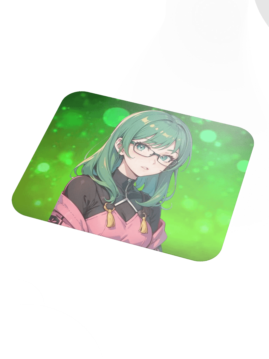 (GREEN Waifu) K Classic Mouse Pad product image (3)