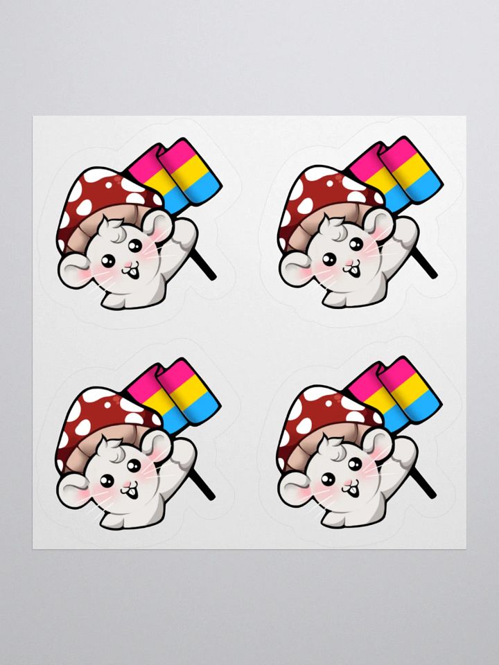 Pansexual Pride Flag Stickers product image (1)