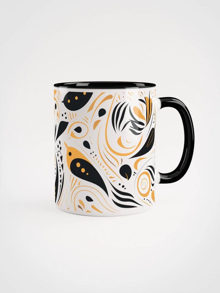 Corvus Cornix Doodle Pattern Mug product image (1)