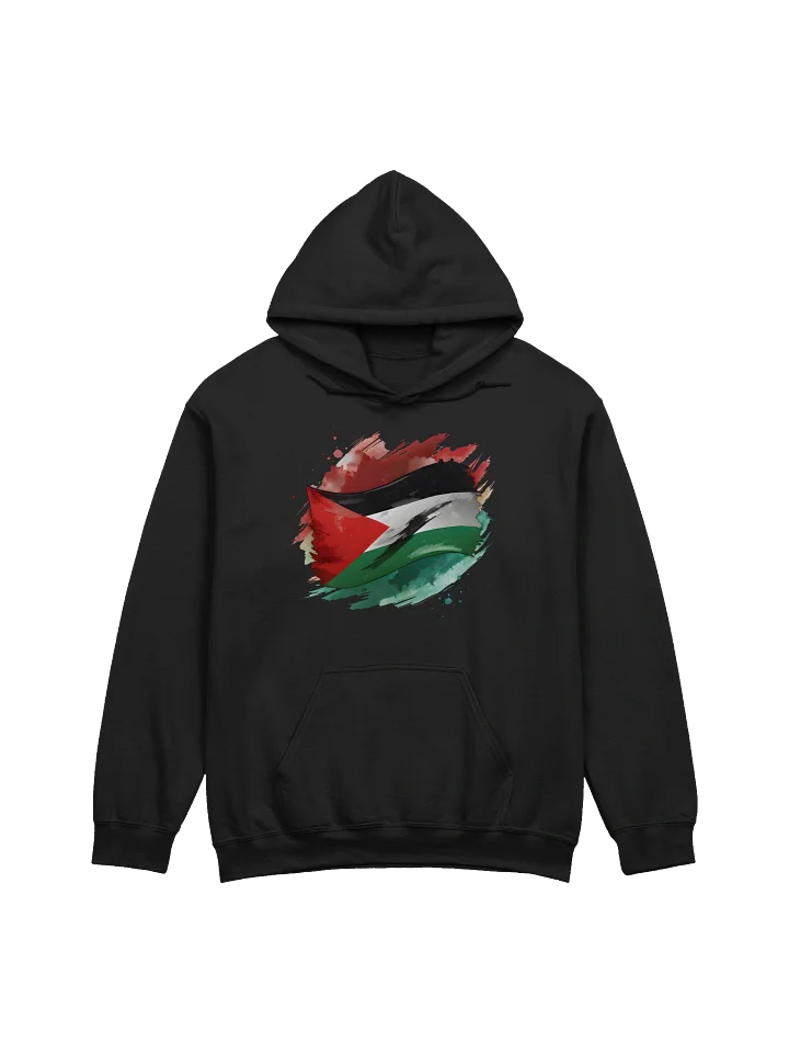 Palestinian Flag Watercolor Hoodie product image (6)