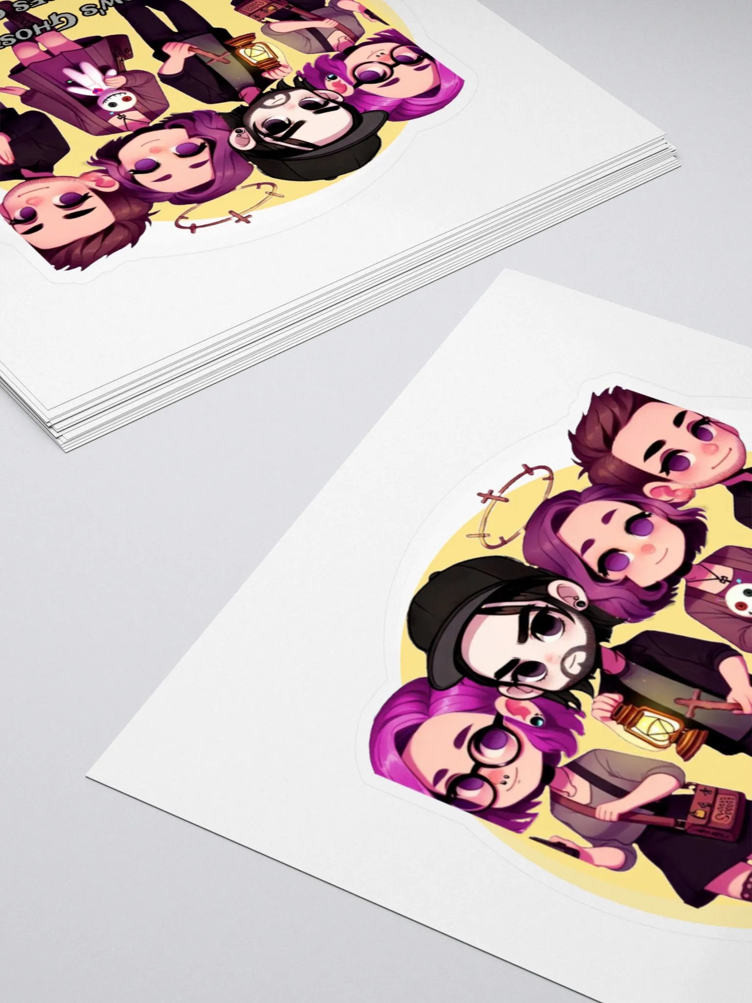 Snow's ghost crew sticker product image (4)