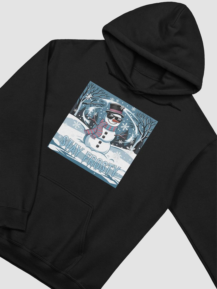 Cool winter snowman Stay Frosty hoodie product image (9)