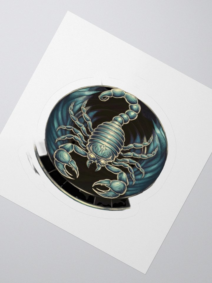 Scorpio Sticker - Bold Zodiac Design | Exclusive | TDS Music product image (6)