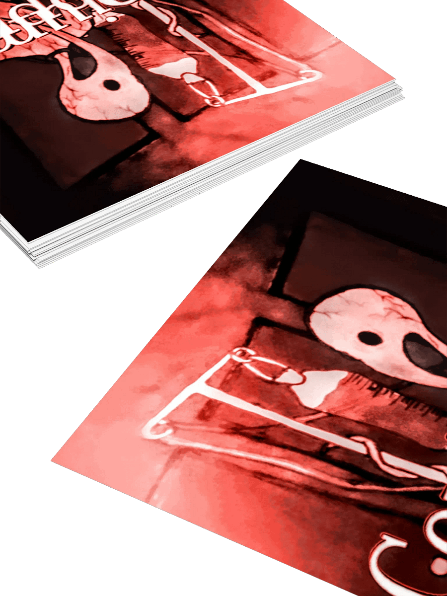 Copium Poppies - Dmitry's Curse Sticker (Red Variant) product image (4)