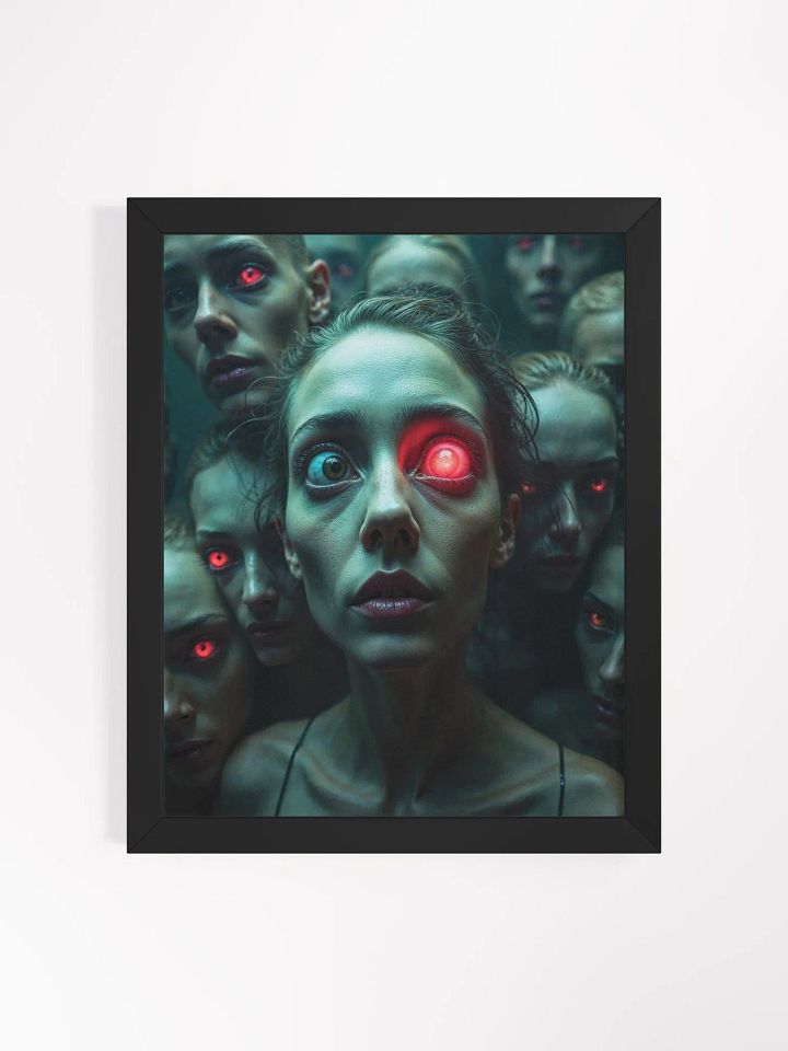 Crimson Gaze Framed Print product image (6)