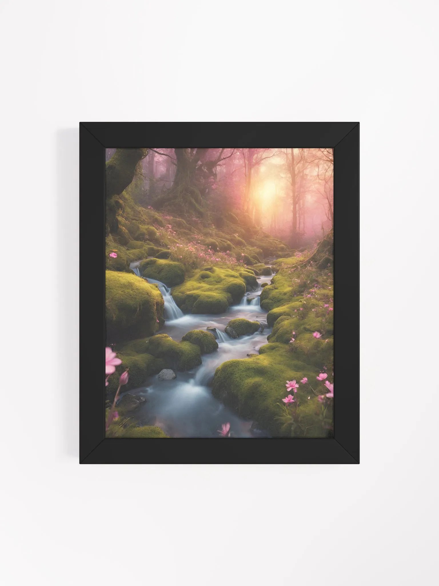 Majestic Forest Serenity Framed Poster product image (41)