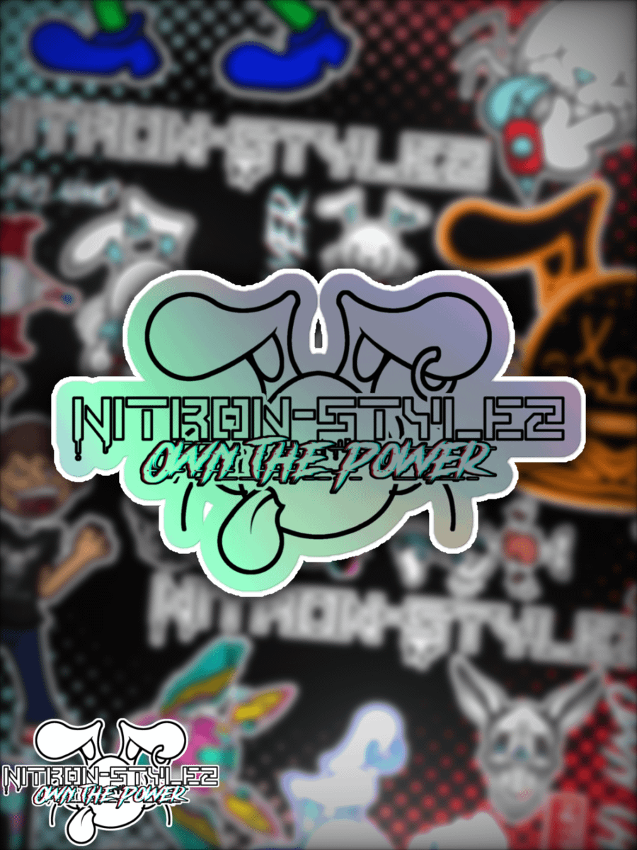 Nitron-Stylez - Logo Holo Sticker product image (1)