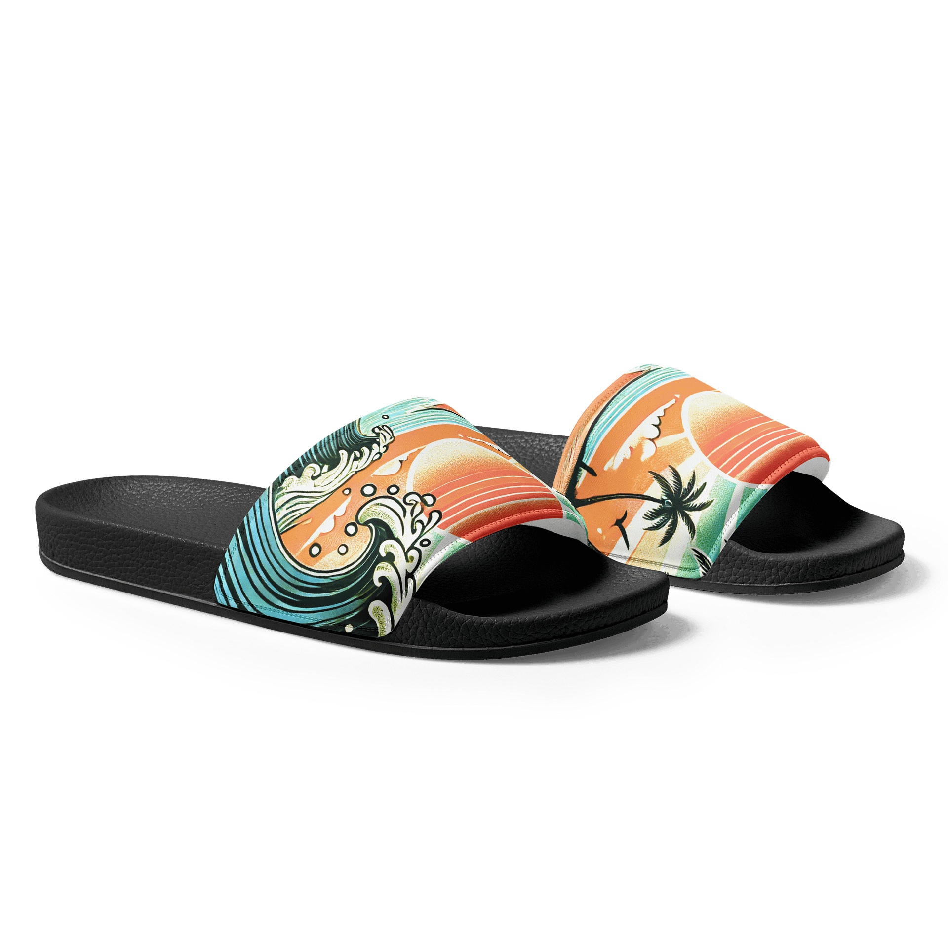 Tropical Sunburst Women's Slides product image (4)
