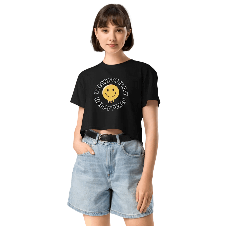 Valorant is my Happy Place Crop Top product image (31)