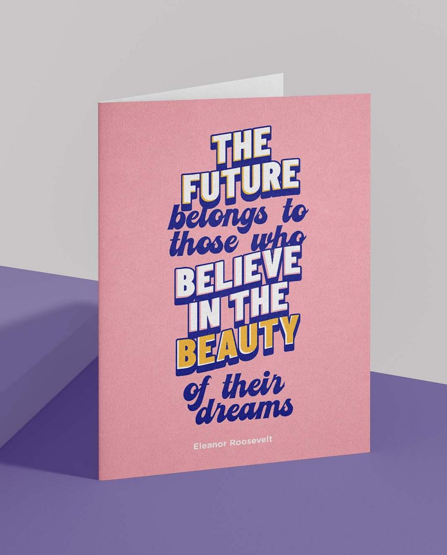 The Future Quote Affirmation Printable Wall Art Decor - Instant Download product image (3)