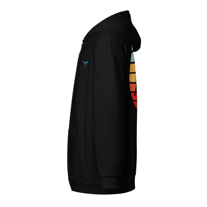 Symmetrical Aviation enthusiast Zip Hoodie product image (2)
