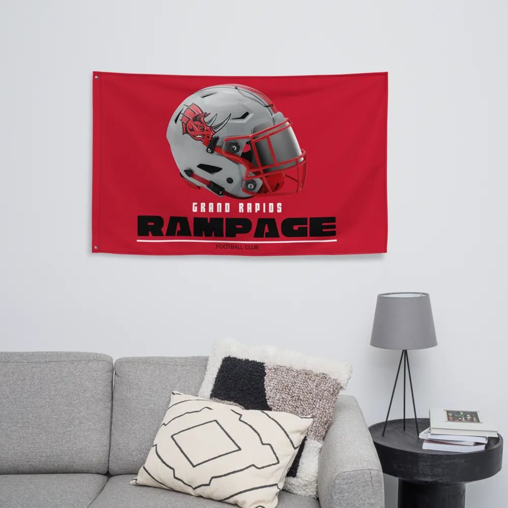 Grand Rapids Rampage Team Flag product image (8)