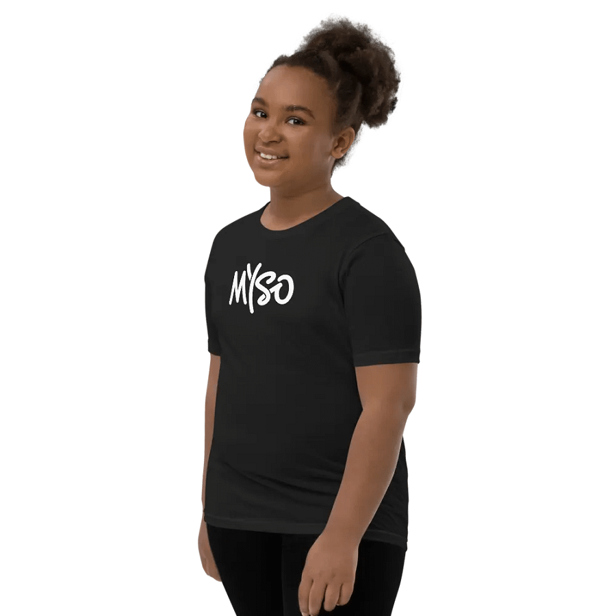 MYSO Youth T-Shirt - White Logo product image (11)