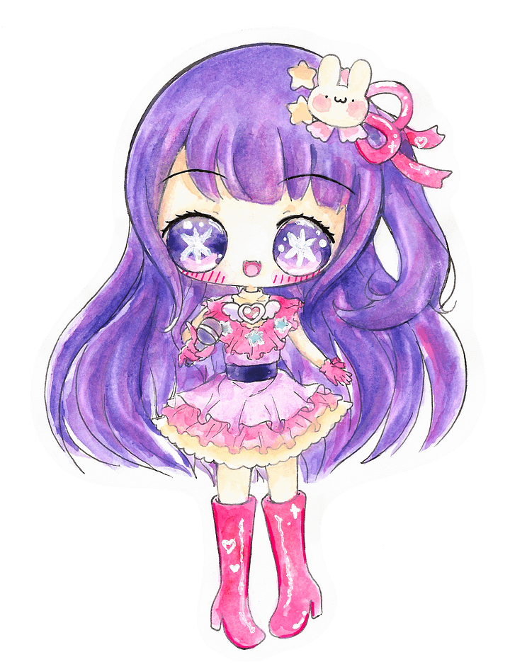 Oshi no Ko: Ai Hoshino Sticker / Print / Original product image (1)