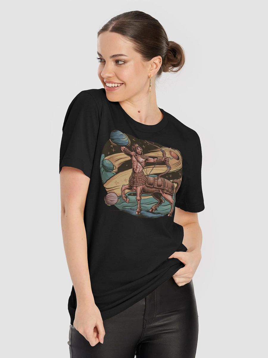 Sagittarius Zodiac Unisex Supersoft T-Shirt with Celestial Centaur Design product image (9)