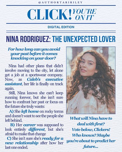Meet Nina Rodriguez: The Unexpected Lover
For how long can you avoid your past before it comes knocking on your door?

Nina h...