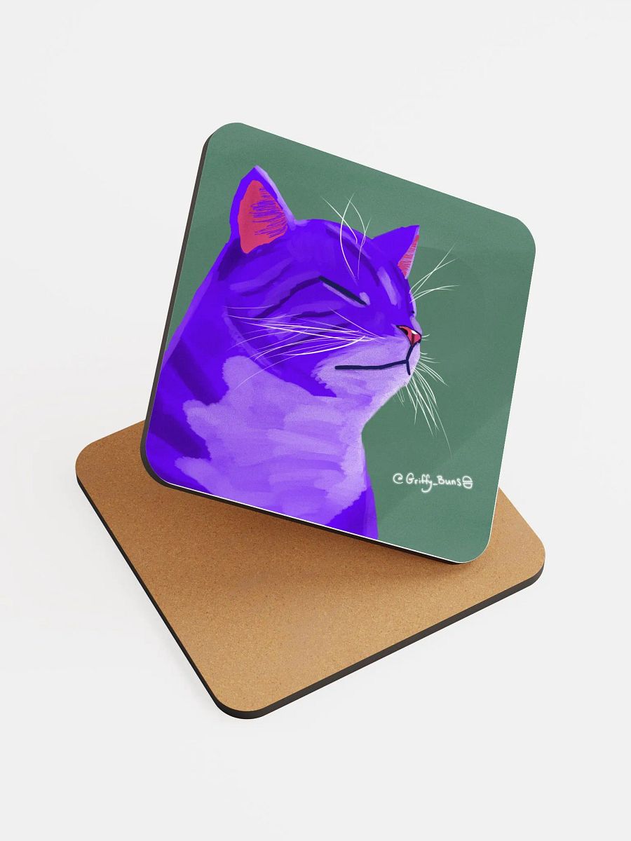 Grape Cat Coaster product image (6)