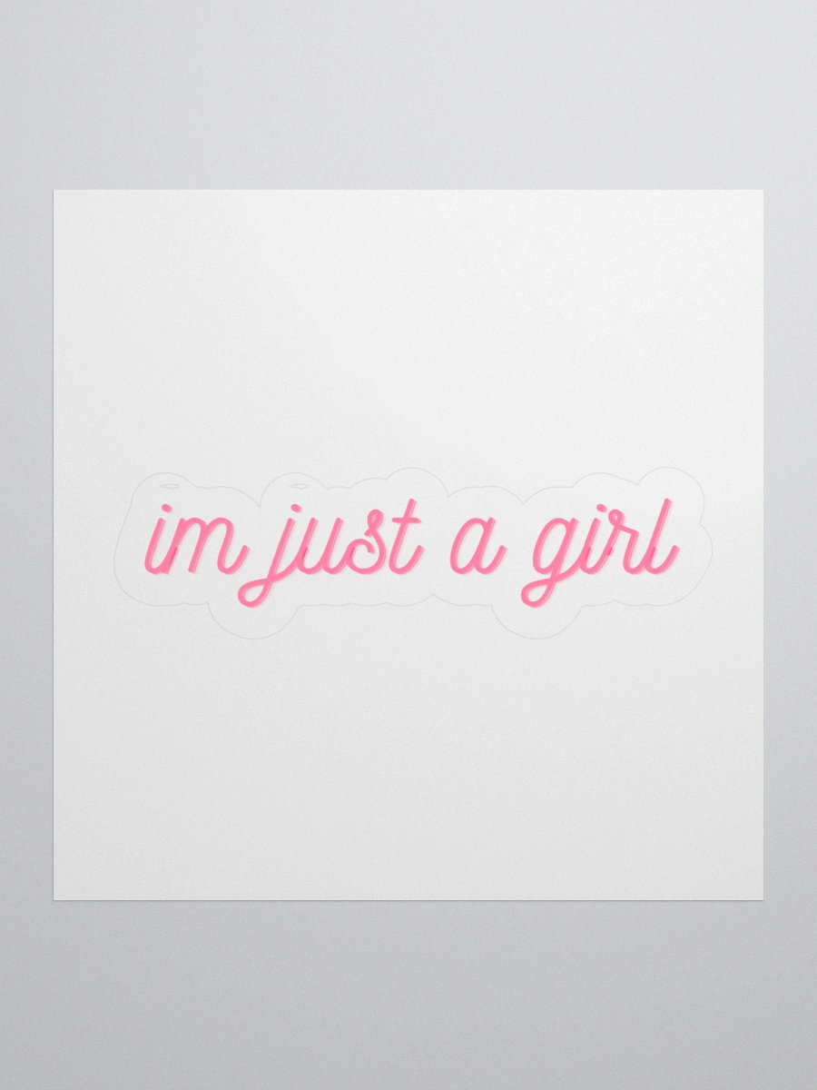 im just a girl - pink product image (1)