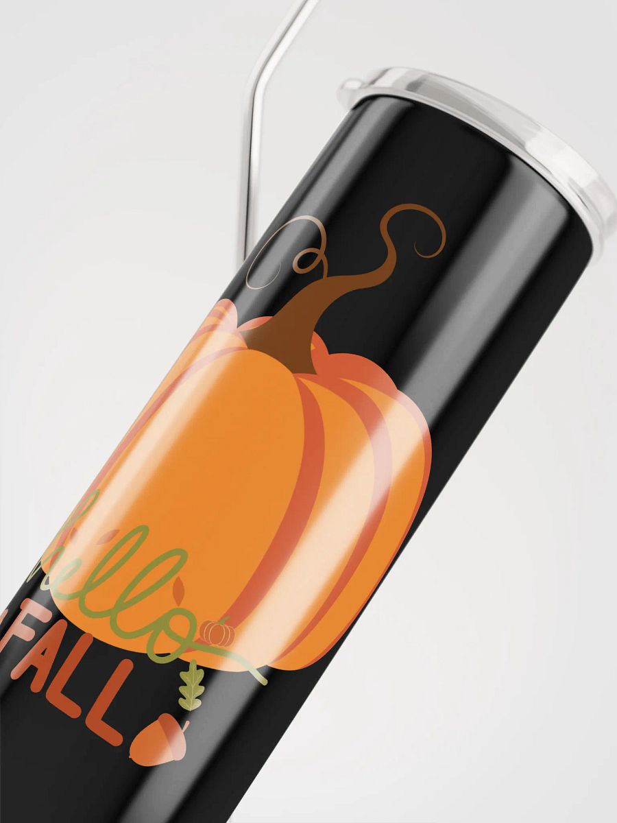 Hello Fall-Stainless Tumbler with Straw product image (5)