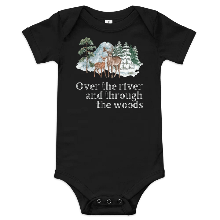 Over the River and Through the Woods Baby Bodysuit product image (1)