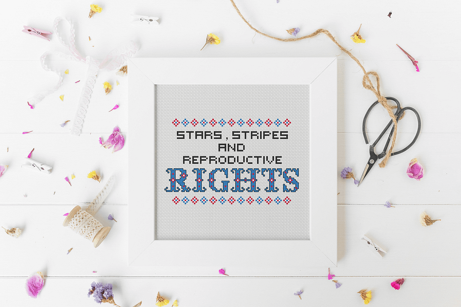 Stars and Stripes - Cross Stitch Pattern product image (1)