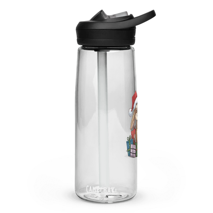 Santa Bunny Sports Water Bottle product image (2)
