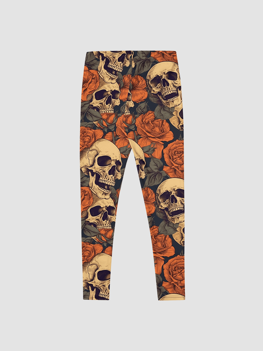 All-Over Rose Skull Leggings product image (1)