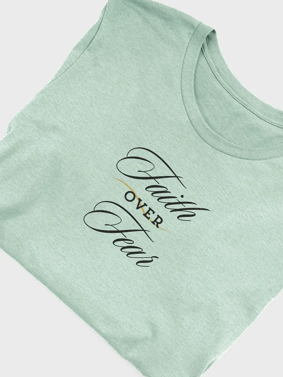 Faith Over Fear Elegance Unisex T-Shirt product image (48)