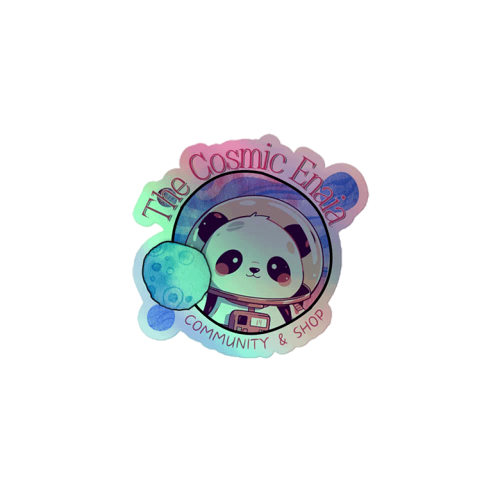 Cosmic Logo Holo Sticker product image (1)
