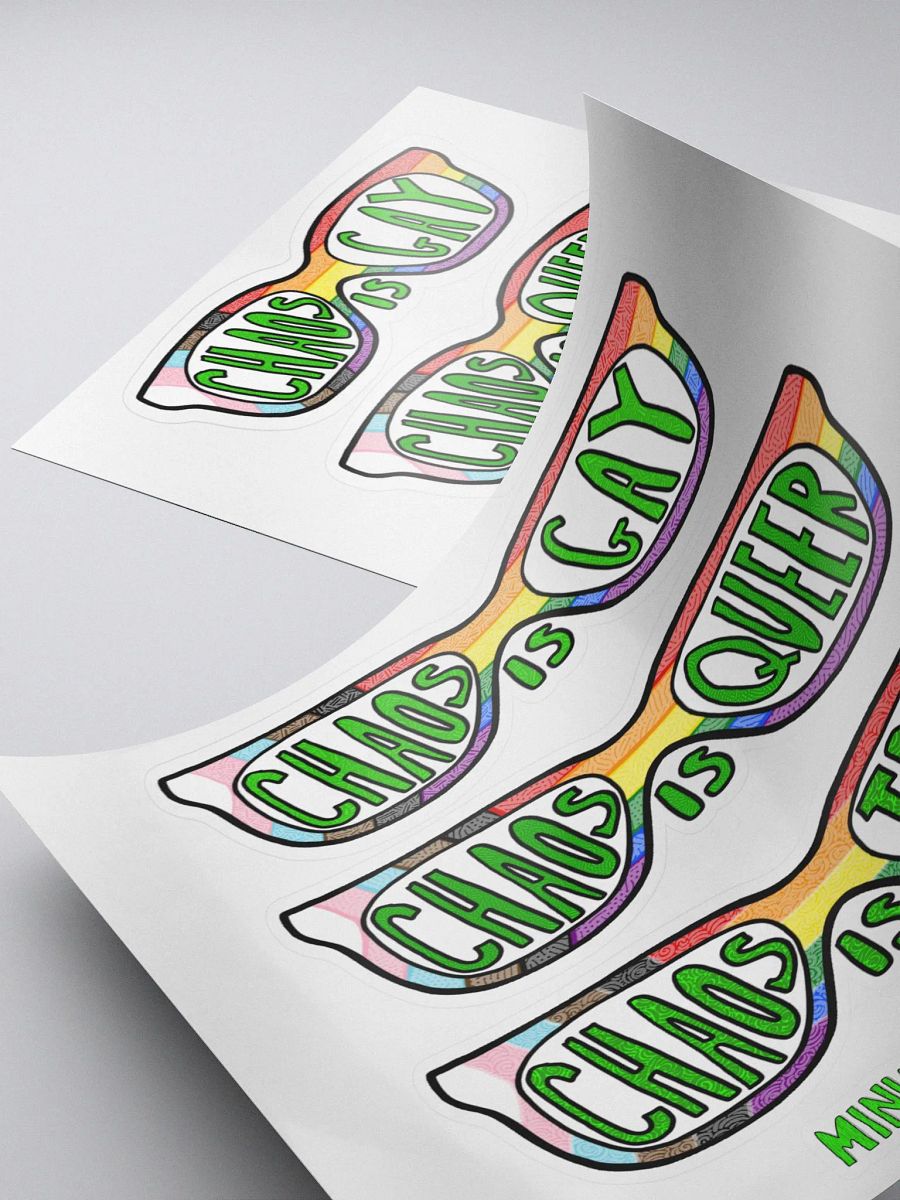 Chaos Your Way - Tiny Sticker Sheet product image (4)