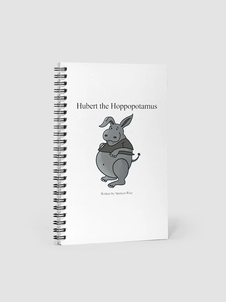 Hubert the Hoppopotamus Notebook product image (1)