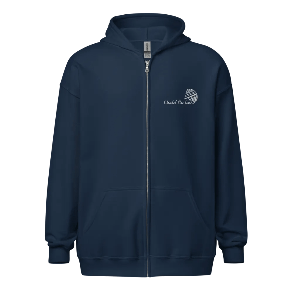 Zip Hoodie Brodé I Held The Line product image (1)