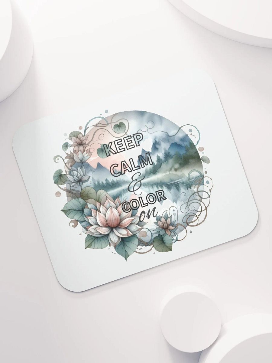 'KEEP CALM & COLOR ON' Mouse Pad product image (7)