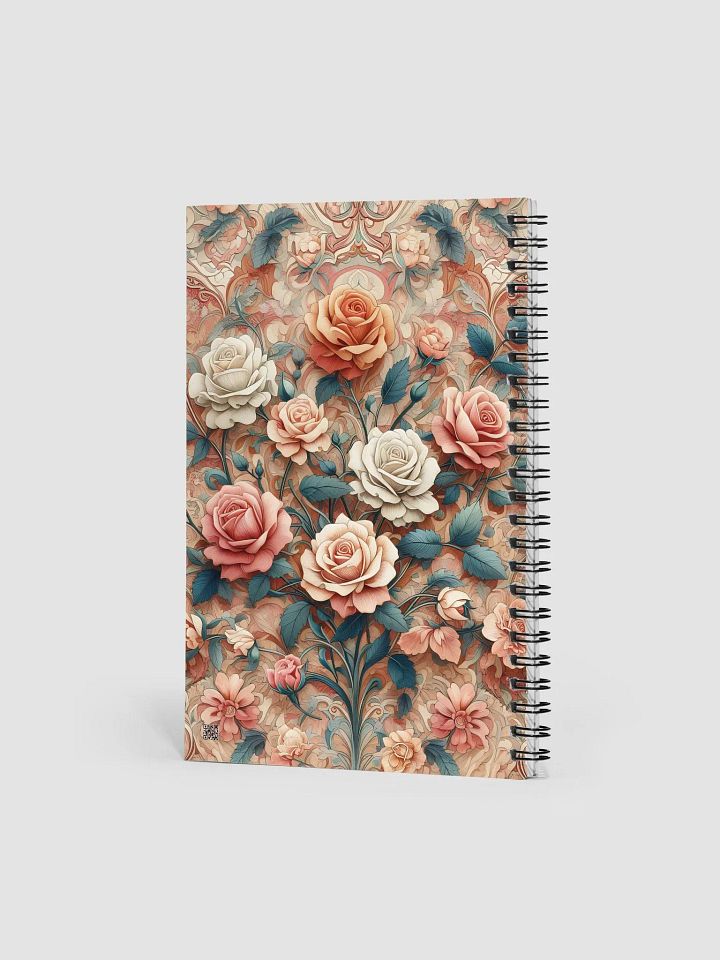 Royal Floral Spiral Notebook product image (2)