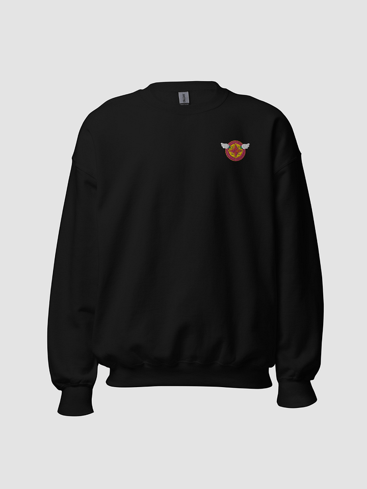 shadowatnoon embroidered logo sweater product image (1)