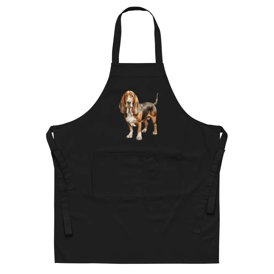 Basset Hound Dreams Organic Cotton Apron product image (8)