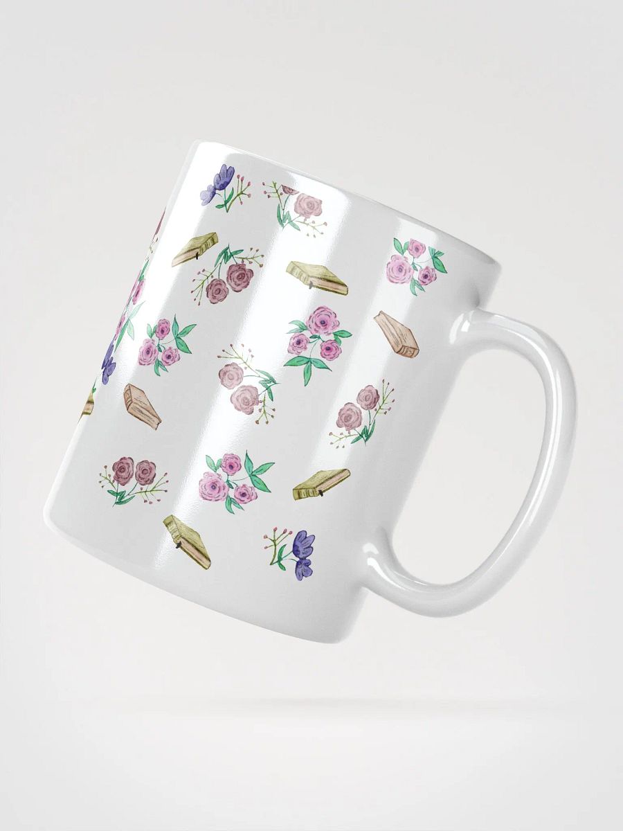 Book Smart Fox 11 oz white mug product image (4)